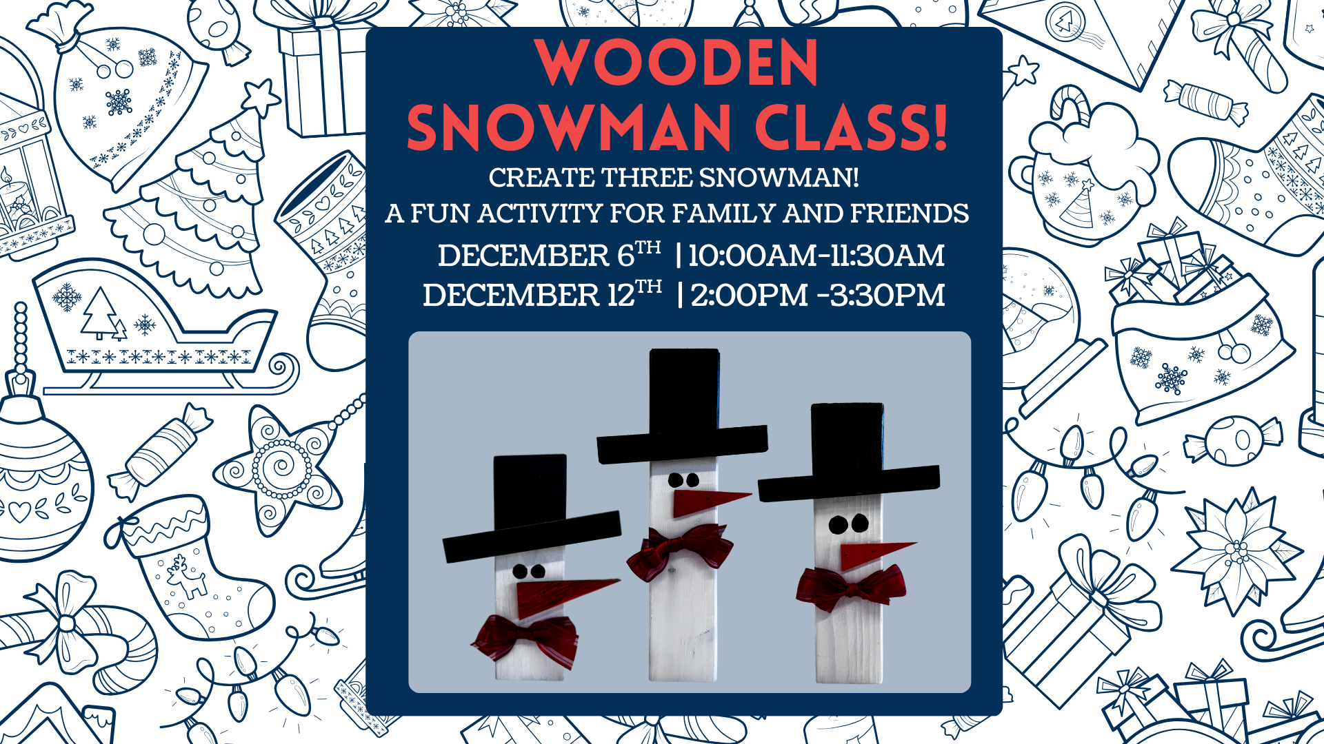 Wooden SnowmanClass! (4)